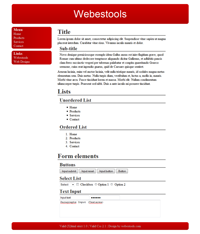 Web Design 37 - Design red sober web 2.0 red and white, sober web 2.0